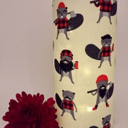 Woodland Nursery Decorations, Lumberjack Decorations Animals Lamp, D??cor Kids Room Forest Decor - thumbnail 2
