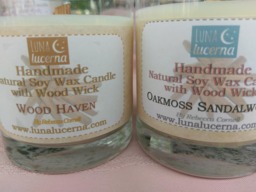 Soy Woodwick Candle - Woods Fragrance Collection Men's Candles Crackle Natural Scented Cracke Reusable - thumbnail 1