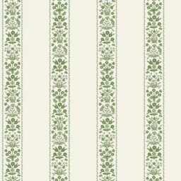 Rifle Paper Co. Baby Crib Sheet Green Floral Cotton Fitted Sheet - thumbnail 2