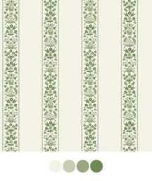 Rifle Paper Co. Baby Crib Sheet Green Floral Cotton Fitted Sheet - thumbnail 1