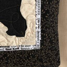 Bouvier Des Flandres - Quilted Dog Pillow 16 Inches - thumbnail 3