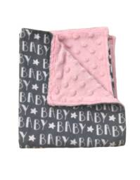Pink Baby Security Blanket - thumbnail 1