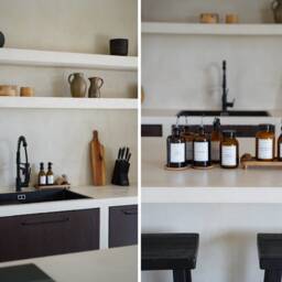 Apothecary Bottle - Zero Waste Glass Refillable Soap Dispenser Eco-Friendly Amber - thumbnail 2