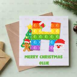 Personalised Kids Christmas Decoration - Grandson Gift Custom Bauble For Boys & Girls Stocking Filler Eve Box - thumbnail 3