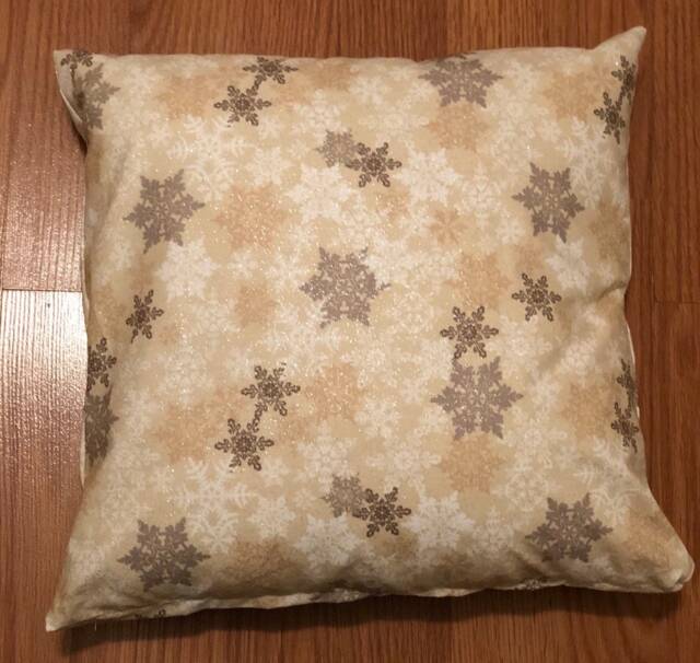 Snowflake Decorative Pillow Cover - image 1