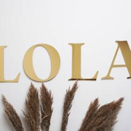 Personalised Acrylic Sign, Large Mirror Names Laser Cut Name Sign For Nursery Or Event Decor Custom Sign Wall Art Plaque - thumbnail 3