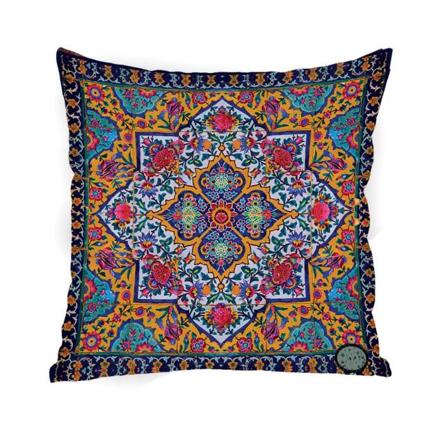 Persian Geometrical Shamseh Eslimi Cushion Cover Pillow Case Handmade Middle Eastern - image 1