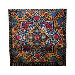 Persian Geometrical Shamseh Eslimi Cushion Cover Pillow Case Handmade Middle Eastern - thumbnail 2