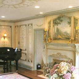 Wall Stencil Versailles Grand Panel - Amazing Detail Elegant French Decor - thumbnail 2