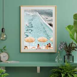 Bondi Beach Icebergs Pool Australia Print, Fine Art Photography Prints, Museum Quality Photo Coastal Landscape Framed Wall - thumbnail 3