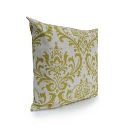 Lime Green & White Pillow, Throw Pillow Cover, Decorative Cushion Covers, Pillowcase, Accent Toss Home Decor - thumbnail 2