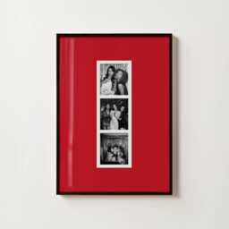 Personalised Photo Mat Polaroid Mount Style Print - Custom Gift Photobooth Keepsake Wall Art For Family, Couple, Baby Decor - thumbnail 1