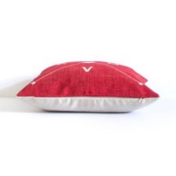 Love Text Red - Pillow Cover, Valentines Gift, Decorative Throw Pillow, Covers, Sofa Pillows - thumbnail 2