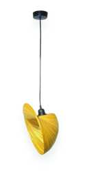 Bamboo Sea Shell Lampshade 30cm, Small Single Pendant Light