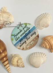 Friendship Christmas Ornament, Ornament, Beach Neighbor White Sand