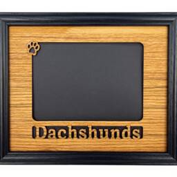 I Love My Dog Picture Frame - 8x10 Holds 5x7 Photo Memorial Frame, Labrador Terrier Retriever Dachshund Boxer Doberman Dane - thumbnail 3