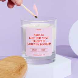 Travel Lover Candle Gift Funny Birthday Or Christmas For Her Friend Mum Dad Nanny Adventurer Traveller Present - thumbnail 4