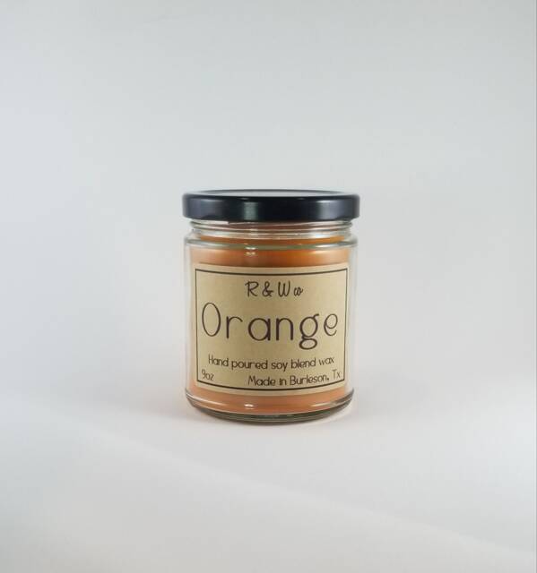 Orange Candle - image 1