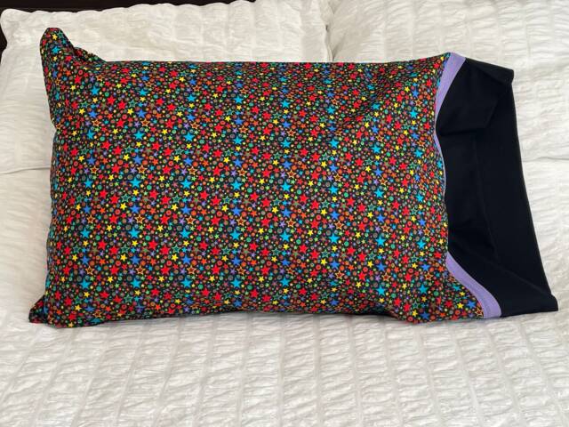 Star Pillow Case - Standard Gift Present Stars For Kids - image 1