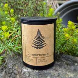 Gingerbread Scented Candle - 9Cl Festive Jar - Sweet & Spicy Christmas Aroma Handmade Seasonal Gift - thumbnail 2