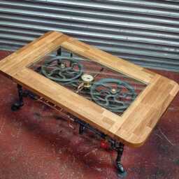 The Brotherhood Steampunk Coffee Table - thumbnail 2