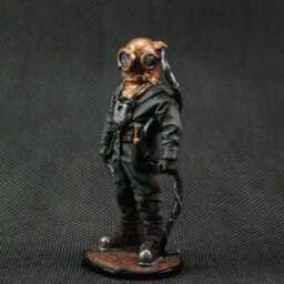 Tin Soldier 54 Mm Scale 1/32 Historical Miniature Second World War. Diver Of The Ussr Navy Rescue Service, 1941-45 - thumbnail 3