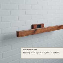 Seks Vanity - Square-End Solid Wood Up/Down Bathroom Light - thumbnail 3