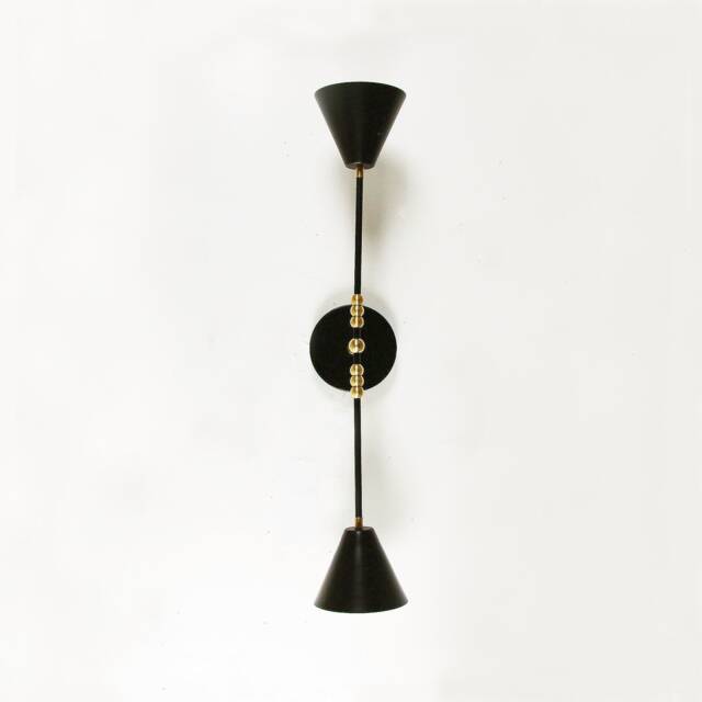 Modern Vertcal Double Black Sconce Light Vanity Lighting Bathroom Lights Fixture Entryway Hallway Lamp Restaurant - image 1