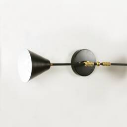 Modern Vertcal Double Black Sconce Light Vanity Lighting Bathroom Lights Fixture Entryway Hallway Lamp Restaurant - thumbnail 4