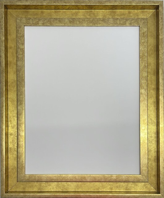 Shoreditch Antique Gold Picture Frame Exhibition Style, Custom Sizes - image 1