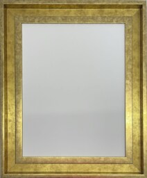 Shoreditch Antique Gold Picture Frame Exhibition Style, Custom Sizes - thumbnail 1