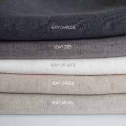 Heavy Linen Curtains, Window 1 Natural Curtain Panel With Tape For Rings, Drapes - thumbnail 1