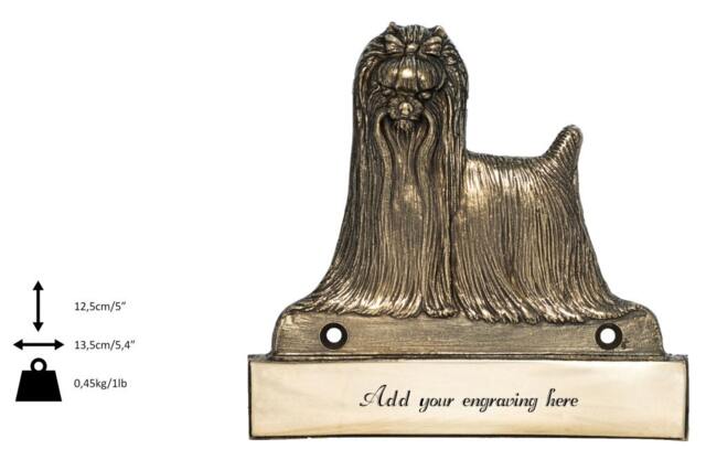 Yorkshire, Dog Plaque, Can Be Engraved, Limited Edition, Artdog - image 1
