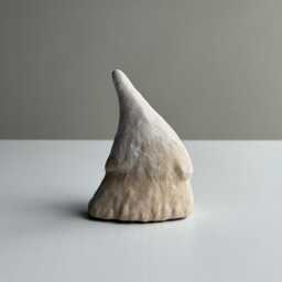 Little Japandi House - Original Sculpture Beige Wabi Sabi Decor Minimalist Art Handmade By Scandinavian Designer Laurie Poast - thumbnail 3