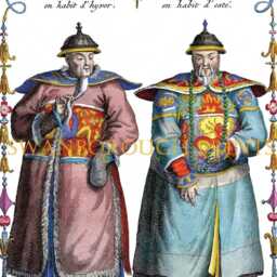 Chinese Mandarin Costume Art Print, Emperors Imperial Court - thumbnail 2