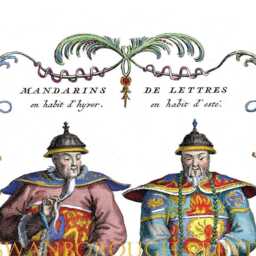 Chinese Mandarin Costume Art Print, Emperors Imperial Court - thumbnail 3
