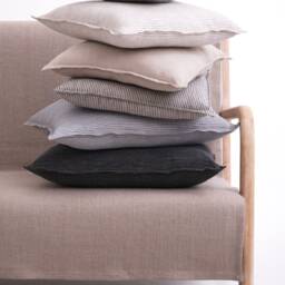 Cushioncover With Zip, Linen Pillow Cover, Soft Washed Cushioncase, Couch Or Sofa Pillowcase Zipper, Color Softened Throw R1023 - thumbnail 3