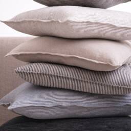 Cushioncover With Zip, Linen Pillow Cover, Soft Washed Cushioncase, Couch Or Sofa Pillowcase Zipper, Color Softened Throw R1023 - thumbnail 2