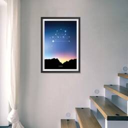 Zodiac Signs, Horoscope Constellations Posters - Poster Printing Wall Art Print For Home Office Decor Libra - thumbnail 3