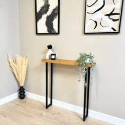 Dean - Rustic Console Table Rugger Brown - thumbnail 2