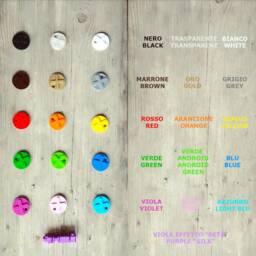 Colorful Happy Cute Planter - Sitting Plant Pot Succulent Cache Face Gift Idea - thumbnail 4