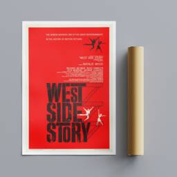 West Side Story - 1961 Poster - Film Art, Wrapped Canvas Or Photo Print - thumbnail 3