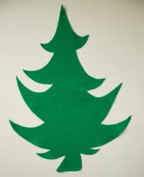 Christmas Tree PDF Pattern, Whimsy Play Set Pattern For Kids, Activity School, No-Sew Easy - thumbnail 3