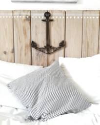 Geometric Anchor - Hanging Wall Art Figure Decor Scandinavian Style Hygge Home Living Room Sculpture 3D - thumbnail 1