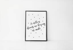 A Million Dreams Are Keeping Me Awake - Greatest Showman Quote Wall Art Print - thumbnail 1