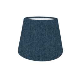 Handmade Empire Lampshade, Denim Teal Ink Pistachio, UK Made - thumbnail 2