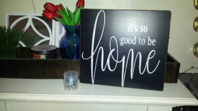 It's So Good To Be Home Distressed Wood Sign Patio Decor Rustic Primitive Decoration Housewarming Gift Wall Hanging Entryway Farmhouse - image 1