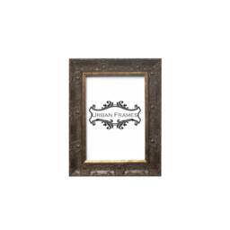Muse Ornate Wide Shabby Chic Photo Frame Antique Walnut White Matt Black A1/A2/A3/A4/A5 Aizes Available - thumbnail 2