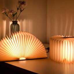 The Secret Garden Book Lamp, Enchanted Floral Folding Led Light, Frances Hodgson Burnett Reading Key Night Light - thumbnail 4