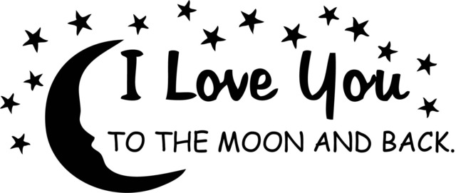 I Love You To The Moon Printable Wall Art